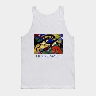 Playing Dogs by Franz Marc Tank Top